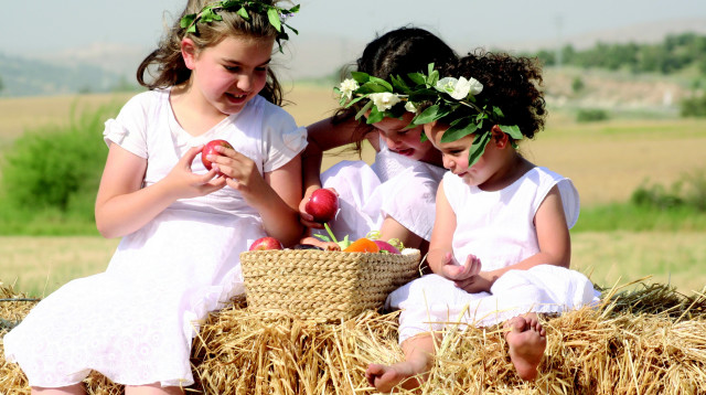 שבועות בחבל מודיעין (צילום: דודי לזר)