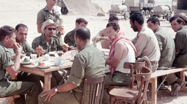 חיילים במלחמת ששת הימים (צילום: מיכאל נגל)