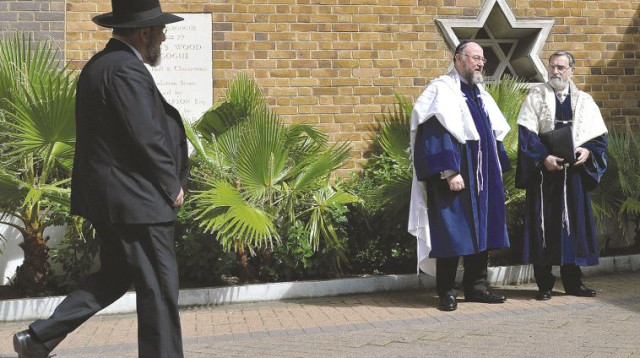 בית כנסת בלונדון (צילום: רויטרס)