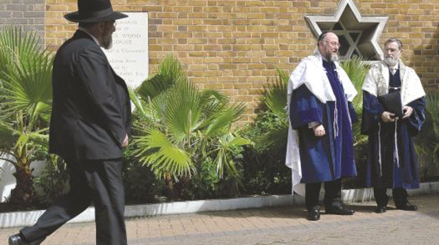 בית כנסת בלונדון (צילום: רויטרס)