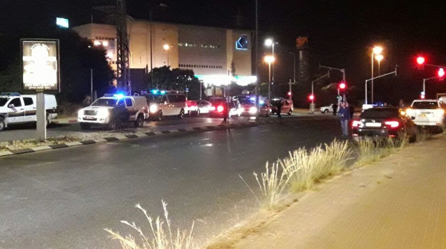 כוחות המשטרה בכפר קאסם (למצולמים אין קשר לכתבה) (צילום: דוברות המשטרה)