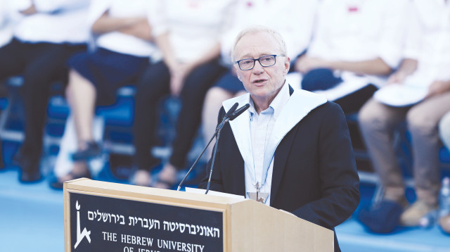 דוד גרוסמן (צילום: האוניברסיטה העברית)