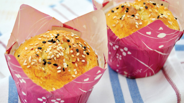 מאפינס פטריות (צילום: פסקל פרץ רובין)