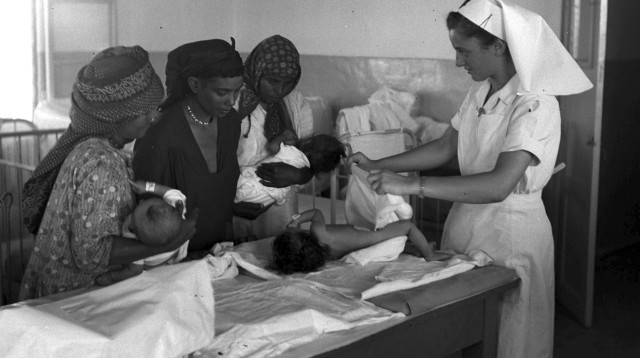 מעברה בראש העין (צילום: קלוגר זולטן)