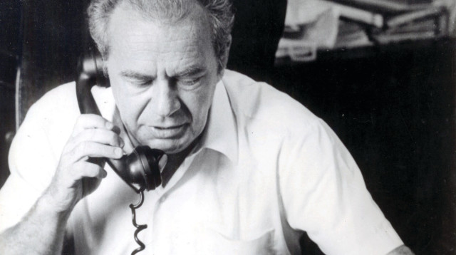 שמואל תמיר (צילום: אסף קוטין)