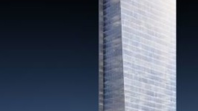 תכנית להקמת מגדל ב'צומת מעריב'  (צילום: עיריית תל אביב-יפו)