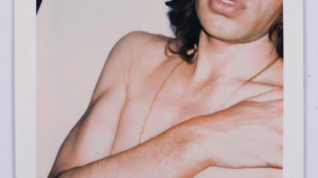 מיק ג'אגר - אנדי וורהול. צילום: יח"ץ. (צילום: יותם אלאלוף)