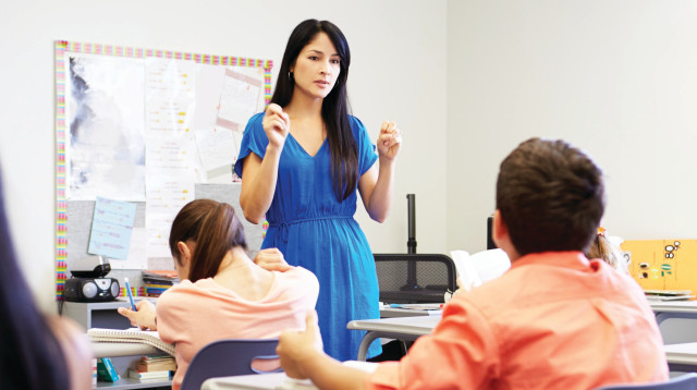 מורה, צילום אילוסטרציה (צילום: אינג אימג')