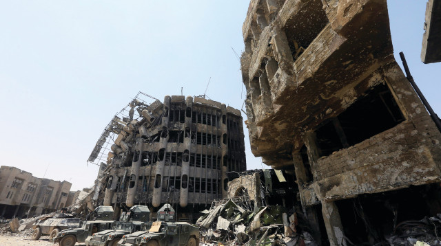 מוסול ההרוסה (צילום: רויטרס)