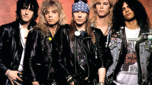 גאנז אנד רוזס בשנות ה־90 (צילום: יח"צ)