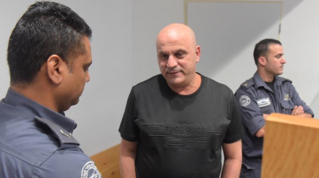 ריקו שירזי בבית משפט  (צילום: אבשלום ששוני)