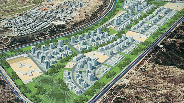 אור ים. הדמיה של השכונה העתידית (צילום: יח"צ)