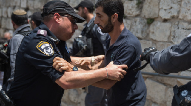 מהומות בהר הבית (צילום: הדס פרוש , פלאש 90)