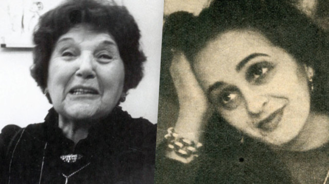 טובה פירון וג'ני לוביץ (צילום: שמואל רחמני)