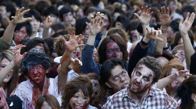 זומבים. צילום: רויטרס (צילום: רויטרס)