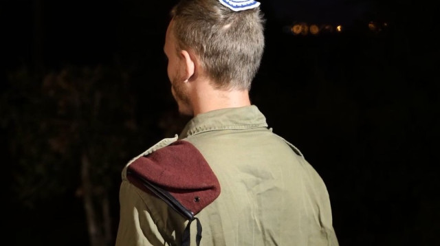 סמ"ר ע׳, לוחם ביחידת עוקץ שניטרל את המחבל בחלמיש (צילום: דובר צה"ל)