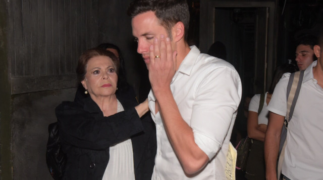 ינאי פרישר, גילה אלמגור (צילום: %אבשלום ששוני%)