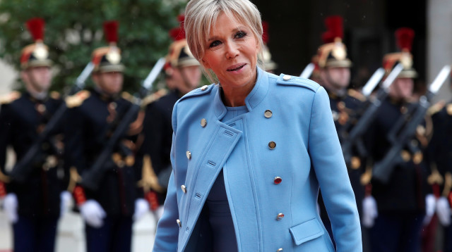 בריז'יט מקרון (צילום: רויטרס)