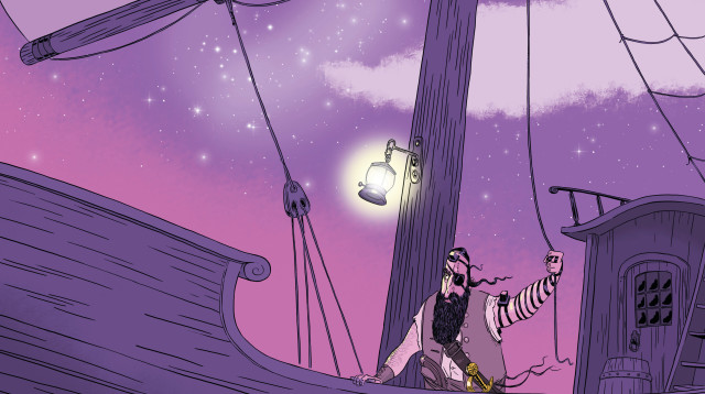 פיראטים, איור: ליאב צברי  (צילום: איור: ליאב צברי)