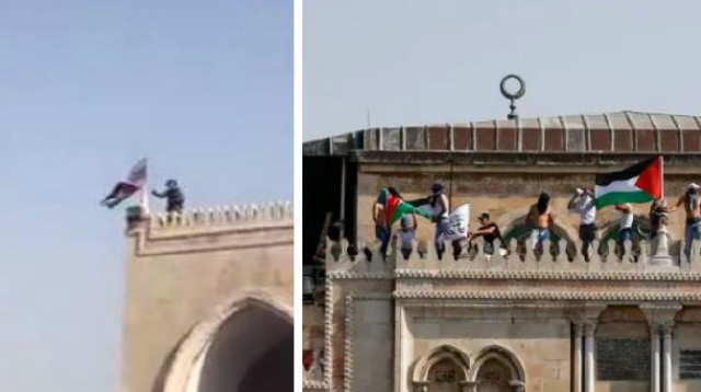 המהומות בהר הבית (צילום: מעיין הרוני)