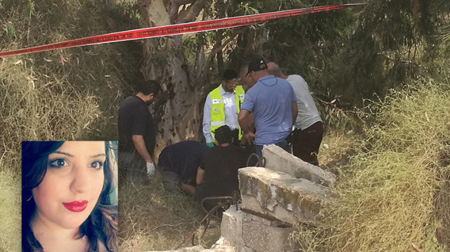 המקום שבו אותרה גופתה של מיכל חלימי (צילום: דוברות המשטרה)