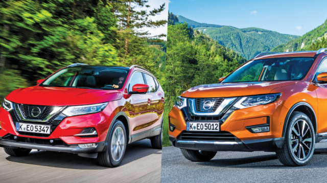 ניסאן אקס טרייל, ניסאן קשקאי (צילום: יח"צ)