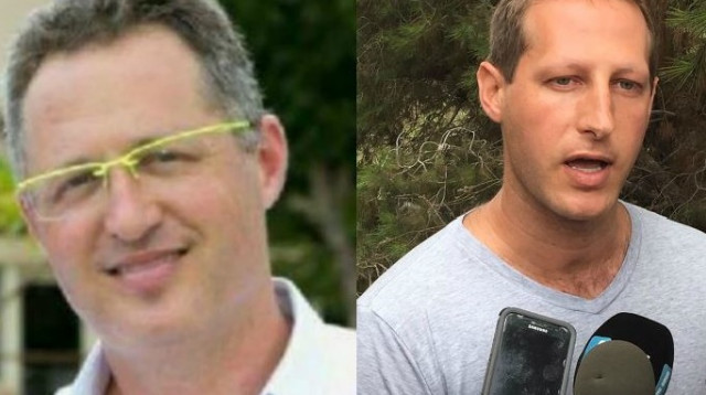 שאול ואחיו דודי זהר, הטייס שנהרג בדרום (צילום: פרטי)