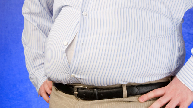 גבר שמן, צילום אילוסטרציה (צילום: אינג אימג')