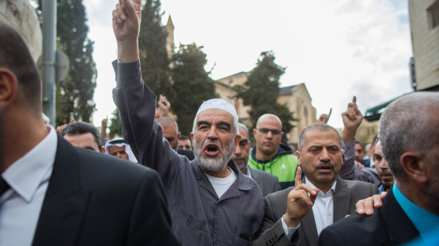 השייח' ראאד סלאח (צילום: יונתן זינדל, פלאש 90)