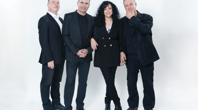 עוזי אסנר, אהרון, דטנר וחיים אסנר (צילום: ינאי יחיאל)