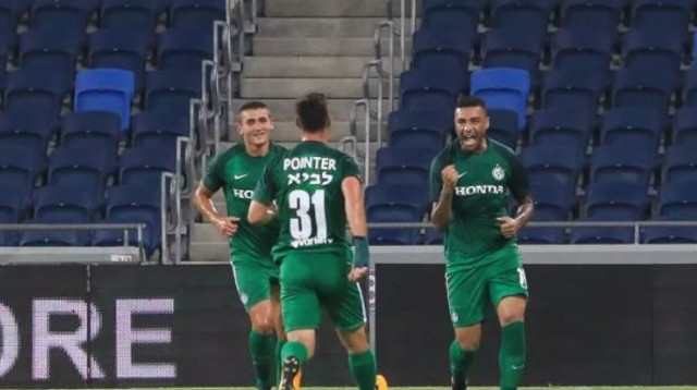 קאיו חוגג את שער הבכורה (צילום: ערן לוף)