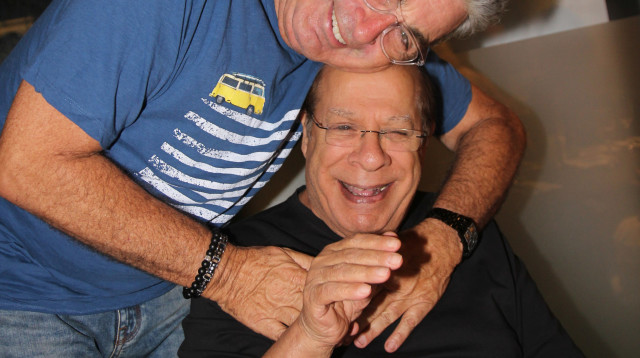 שייקה לוי, ננסי ברנדס (צילום: אור גפן)