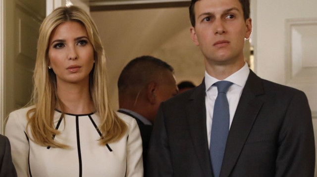 איוונקה טראמפ וג'ארד קושנר (צילום: רויטרס)