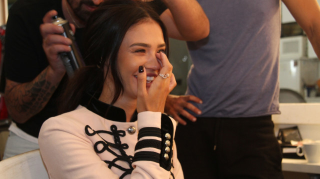 רוסלנה רודינה, שגיא ברייטנר (צילום: אסף לב)