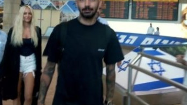 אתנסיאדיס נחת בישראל (צילום: סילבי אביטל)