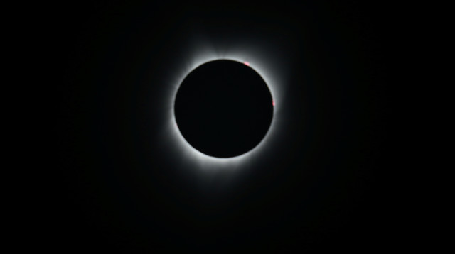 ליקוי החמה המלא (צילום: רויטרס)