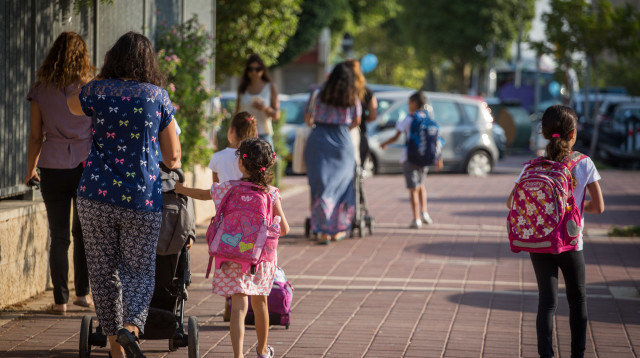 חזרה ללימודים, תלמידים, למצולמים אין קשר לכתבה (צילום: הדס פרוש , פלאש 90)