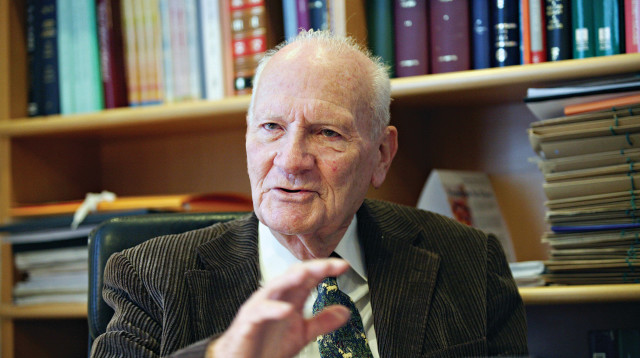 השופט מאיר שמגר (צילום: יוסי זמיר פלאש 90)