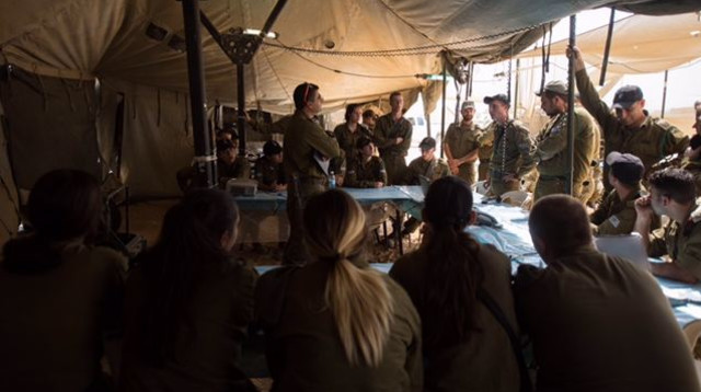 תרגיל של צה"ל בצפון (צילום: דובר צה"ל)