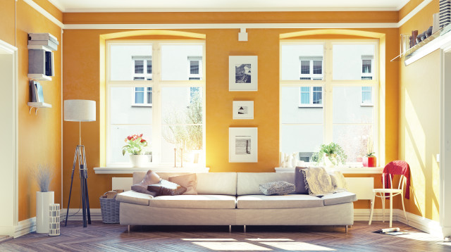 סלון בבית, אילוסטרציה (צילום: אינג אימג')