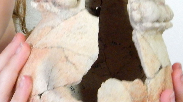 כלי חרס שנמצא באתר ארכיאולוגי בעמק הירדן (צילום: אוניברסיטת חיפה)