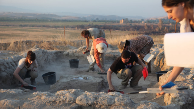 חפירות ארכיאולוגיות (צילום: אוניברסיטת חיפה)