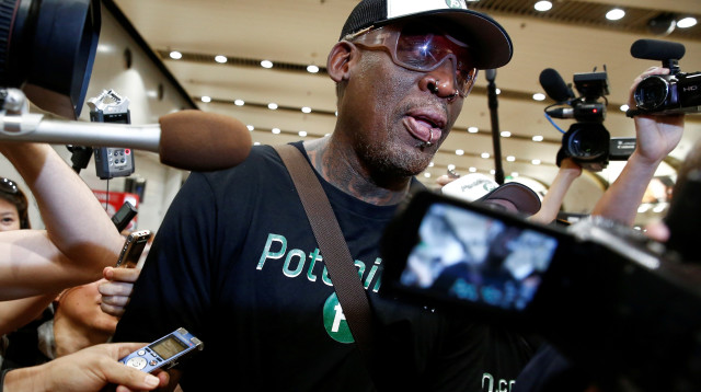 דניס רודמן (צילום: רויטרס)