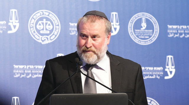 היועץ מנדלבליט (צילום: אבשלום ששוני)