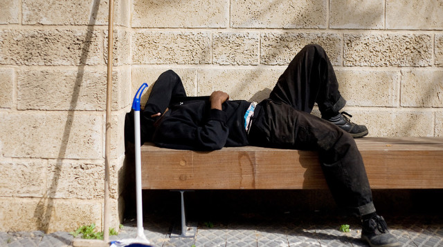 מנקה רחובות. למצולם אין קשר לכתבה (צילום: פלאש 90)