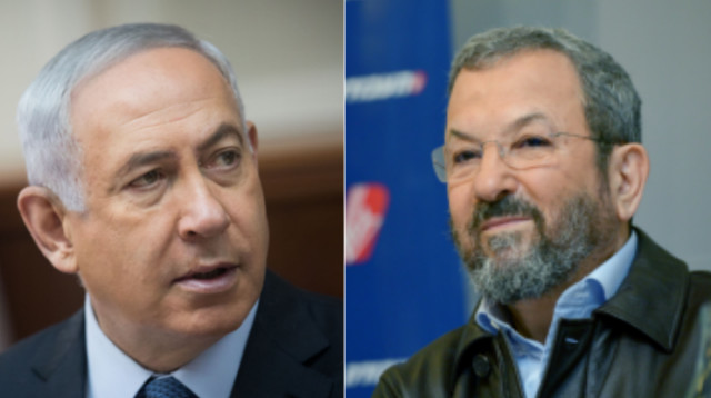 אהוד ברק ובנימין נתניהו (צילום: פלאש 90)