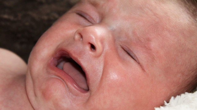 אליוסטרציה: תינוק בוכה (צילום: אינג אימג')