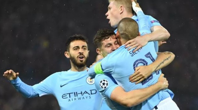 מנצ'סטר סיטי חוגגת (צילום: AFP)