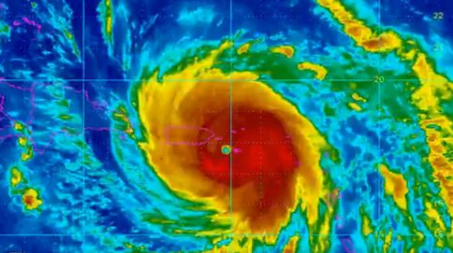 הוריקן "מריה" (צילום: רויטרס)