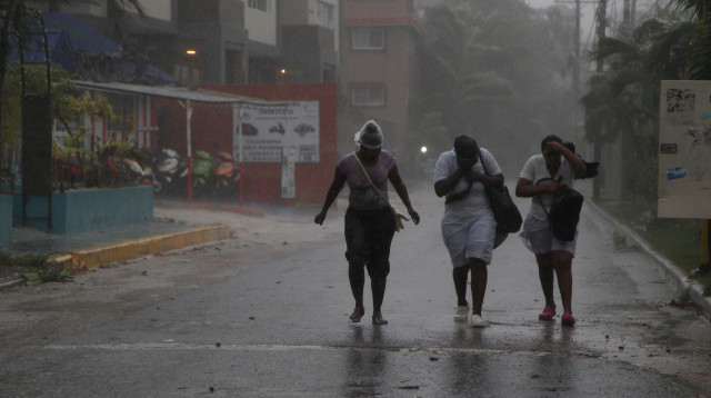 הסופה מריה בפורטו ריקו (צילום: רויטרס)